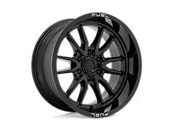 Fuel Wheels Clash Gloss Black 6-Lug Wheel; 20x10; -18mm Offset (14-18 Sierra 1500)