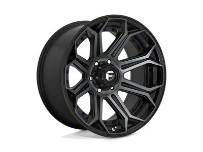 Fuel Wheels Siege Gloss Machined Double Dark Tint 6-Lug Wheel; 22x10; -18mm Offset (15-20 F-150)