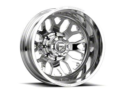 Fuel Wheels FF19D Polished 8-Lug Wheel; 22x12; -50mm Offset (17-22 F-350 Super Duty SRW)