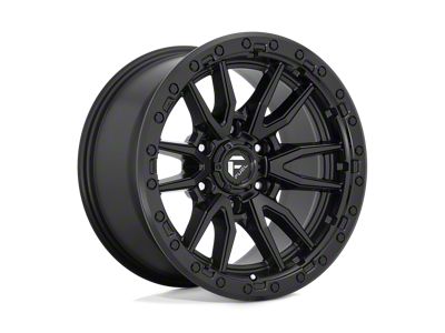 Fuel Wheels Rebel Matte Black 8-Lug Wheel; 20x9; 1mm Offset (17-22 F-350 Super Duty SRW)