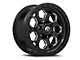 Fuel Wheels Savage Gloss Black Milled 6-Lug Wheel; 17x8.5 (04-22 F-150)