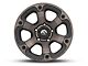 Fuel Wheels Beast Matte Black Machined with Dark Tint 5-Lug Wheel; 18x9; -12mm Offset (09-18 RAM 1500)