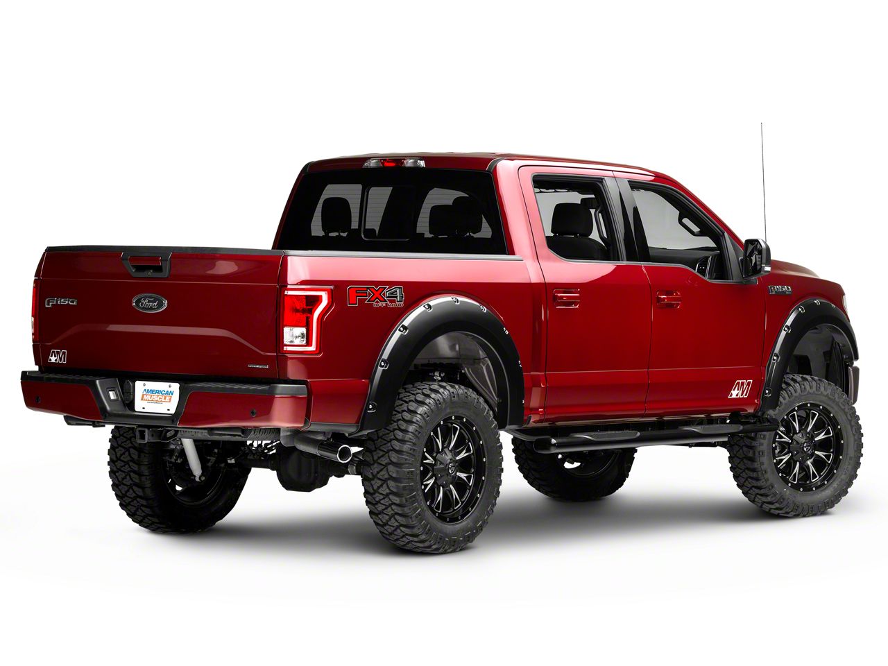 Fuel Wheels F150 Throttle Black Milled 6Lug Wheel; 20x9 T527110 (04