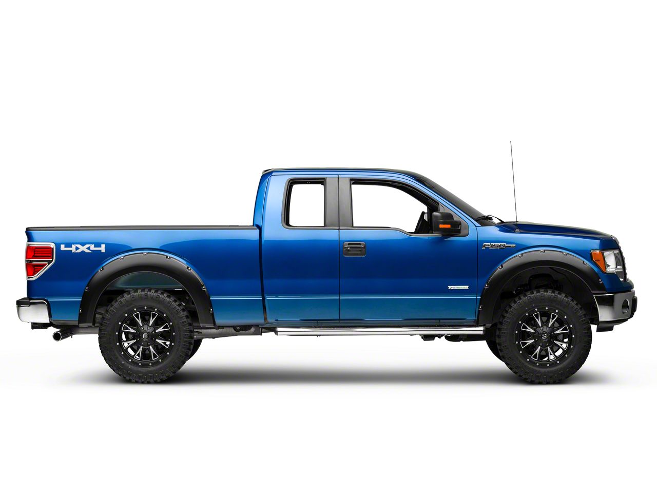 Fuel Wheels F150 Throttle Black Milled 6Lug Wheel; 20x9 T527110 (04