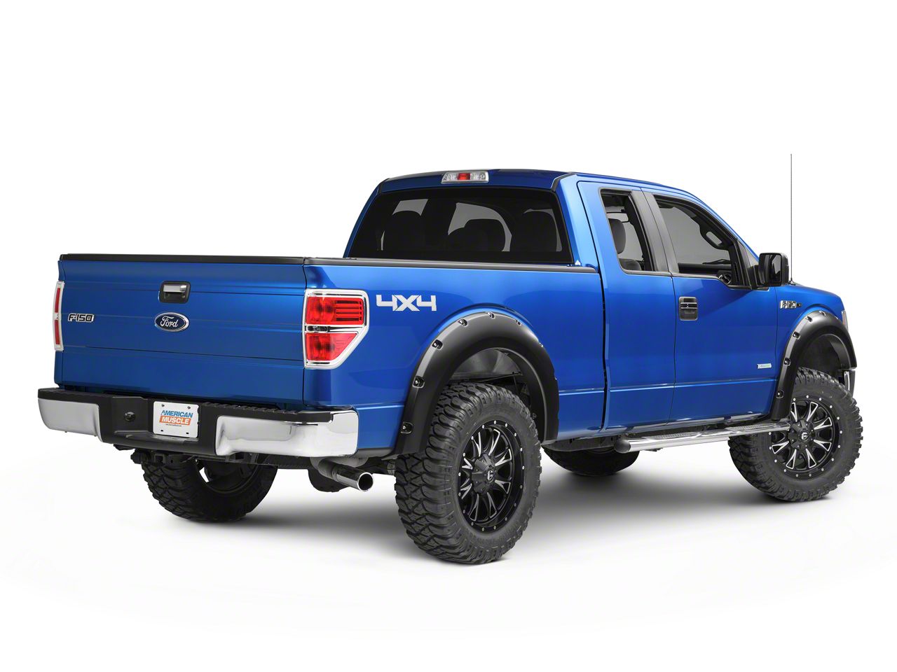 Fuel Wheels F150 Throttle Black Milled 6Lug Wheel; 20x9 T527110 (04