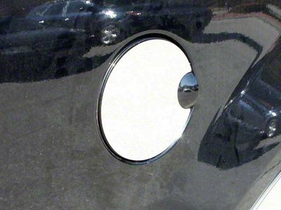 Gas Door Cover Trim; Stainless Steel (04-08 F-150)