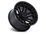 Fuel Wheels Celsius Matte Black with Gloss Black Lip 6-Lug Wheel; 17x9; 1mm Offset (21-26 F-150)