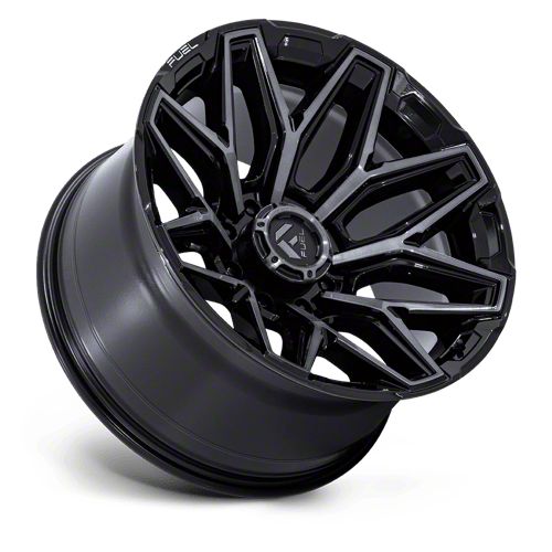 Fuel Wheels F-250 Super Duty Flux Gloss Black Brushed Face