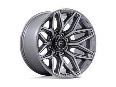 Fuel Wheels Flux Platinum 8-Lug Wheel; 20x10; -18mm Offset (23-25 F-350 Super Duty SRW)