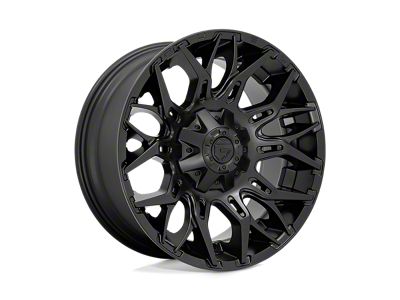 Fuel Wheels Twitch Blackout 8-Lug Wheel; 20x9; 1mm Offset (23-25 F-350 Super Duty SRW)