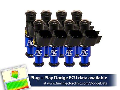 Fuel Injector Clinic High-Z Impedance Fuel Injectors; 1440cc (03-24 5.7L RAM 1500; 21-24 RAM 1500 TRX)