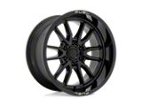 Fuel Wheels Clash Gloss Black 6-Lug Wheel; 20x10; -18mm Offset (24-25 Ranger)