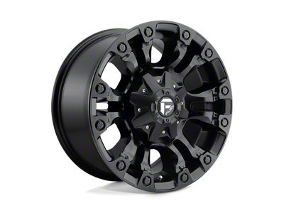 Fuel Wheels Vapor Matte Black 6-Lug Wheel; 22x10; 10mm Offset (19-25 Sierra 1500)
