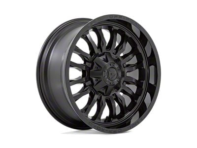 Fuel Wheels Arc Blackout 8-Lug Wheel; 20x9; 1mm Offset (20-25 Sierra 2500 HD)
