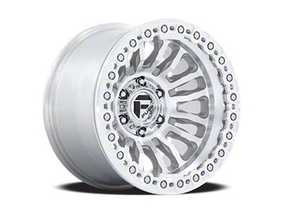 Fuel Wheels Rincon Machined 8-Lug Wheel; 17x9; 1mm Offset (20-25 Sierra 2500 HD)