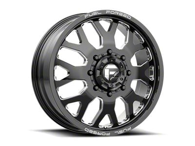 Fuel Wheels FF19D Gloss Black Milled 8-Lug Wheel; 20x10; -24mm Offset (20-25 Sierra 3500 HD SRW)