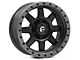 Fuel Wheels Trophy Matte Black with Anthracite Ring 6-Lug Wheel; 17x8.5; 6mm Offset (15-20 F-150)