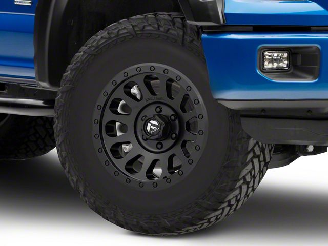 Fuel Wheels Vector Matte Black 6-Lug Wheel; 17x8.5; 7mm Offset (15-20 F-150)