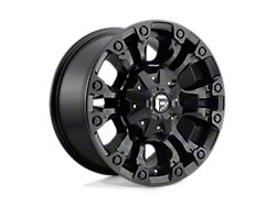 Fuel Wheels Vapor Matte Black 8-Lug Wheel; 18x9; -12mm Offset (01-06 Sierra 2500 HD)