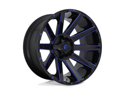 Fuel Wheels Zephyr Matte Bronze with Black Bead Ring 8-Lug Wheel; 18x9; -12mm Offset (01-06 Sierra 3500 HD SRW)