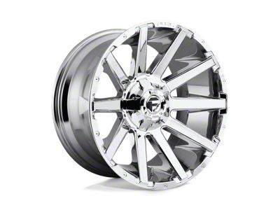 Fuel Wheels Contra Chrome 8-Lug Wheel; 20x9; 1mm Offset (01-06 Silverado 2500 HD)