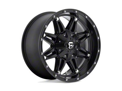 Fuel Wheels Hostage Matte Black 8-Lug Wheel; 20x10; -18mm Offset (01-06 Silverado 2500 HD)
