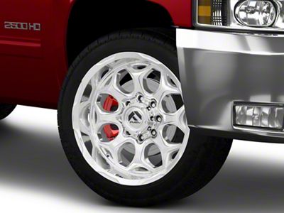 Fuel Wheels Scepter Polished Milled 8-Lug Wheel; 22x12; -44mm Offset (01-06 Silverado 2500 HD)