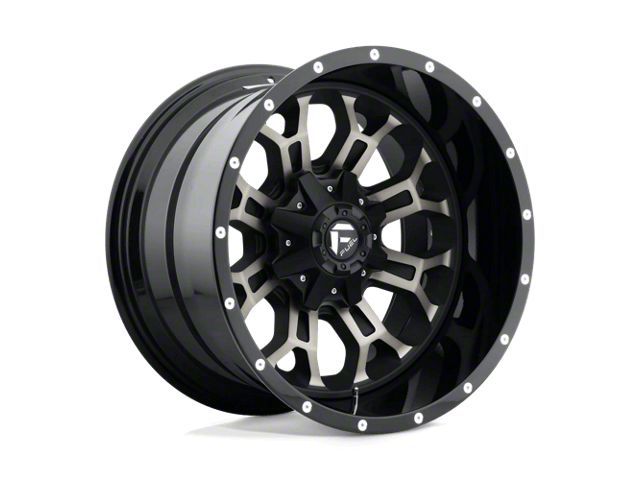 Fuel Wheels Silverado 3500 Crush Gloss Machined Double Dark Tint 8-Lug ...