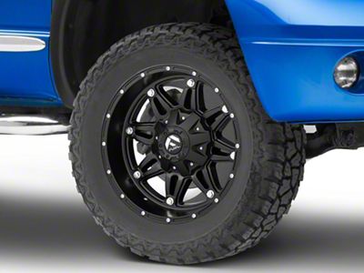 Fuel Wheels Hostage Matte Black 5-Lug Wheel; 20x9; 1mm Offset (02-08 RAM 1500, Excluding Mega Cab)