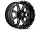 Fuel Wheels Maverick Black Milled 5-Lug Wheel; 20x9; 20mm Offset (02-08 RAM 1500, Excluding Mega Cab)