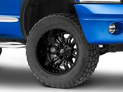 Fuel Wheels Sledge Gloss Black Milled 5-Lug Wheel; 20x12; -44mm Offset (02-08 RAM 1500, Excluding Mega Cab)