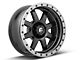 Fuel Wheels Trophy Matte Black with Anthracite Ring 5-Lug Wheel; 17x8.5; -6mm Offset (02-08 RAM 1500, Excluding Mega Cab)