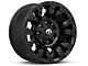 Fuel Wheels Vapor Matte Black 5-Lug Wheel; 17x9; 1mm Offset (02-08 RAM 1500, Excluding Mega Cab)