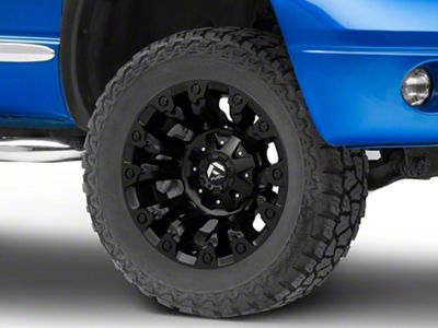 Fuel Wheels Vapor Matte Black 5-Lug Wheel; 20x10; -18mm Offset (02-08 RAM 1500, Excluding Mega Cab)