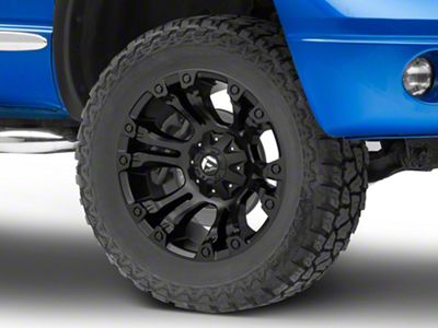 Fuel Wheels Vapor Matte Black 5-Lug Wheel; 20x10; -18mm Offset (02-08 RAM 1500, Excluding Mega Cab)