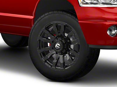 Fuel Wheels Blitz Gloss Black 8-Lug Wheel; 20x9; 1mm Offset (03-09 RAM 2500)