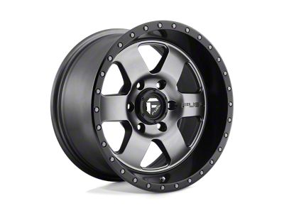 Fuel Wheels Clash Gloss Black Milled 8-Lug Wheel; 20x10; -18mm Offset (03-09 RAM 2500)