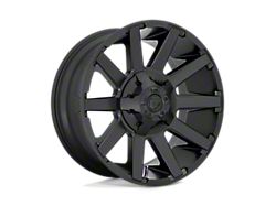 Fuel Wheels Contra Satin Black 8-Lug Wheel; 20x10; -18mm Offset (03-09 RAM 2500)