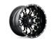 Fuel Wheels Crush Gloss Machined Double Dark Tint 8-Lug Wheel; 20x10; -18mm Offset (03-09 RAM 2500)