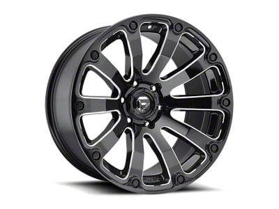 Fuel Wheels Diesel Gloss Black Milled 8-Lug Wheel; 20x10; -18mm Offset (03-09 RAM 2500)