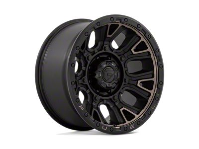 Fuel Wheels Hammer Gloss Black Milled 8-Lug Wheel; 22x12; -44mm Offset (03-09 RAM 2500)