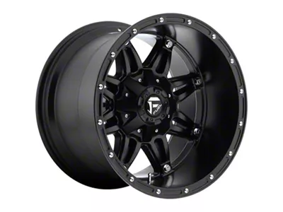 Fuel Wheels Hostage Matte Black 8-Lug Wheel; 18x12; -44mm Offset (03-09 RAM 2500)