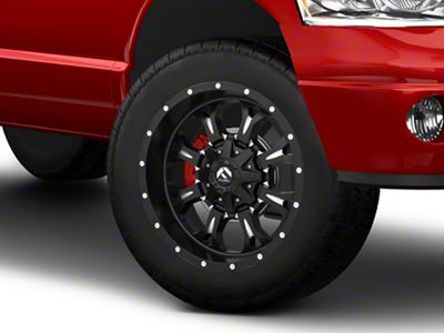 Fuel Wheels Krank Matte Black Milled 8-Lug Wheel; 20x9; 20mm Offset (03-09 RAM 2500)