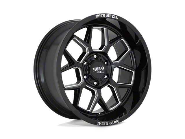 Fuel Wheels Lethal Chrome with Gloss Black Lip 8-Lug Wheel; 20x10; -19mm Offset (03-09 RAM 2500)