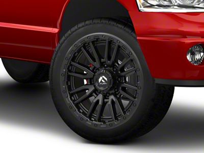 Fuel Wheels Rebel Matte Black 8-Lug Wheel; 22x10; -18mm Offset (03-09 RAM 2500)