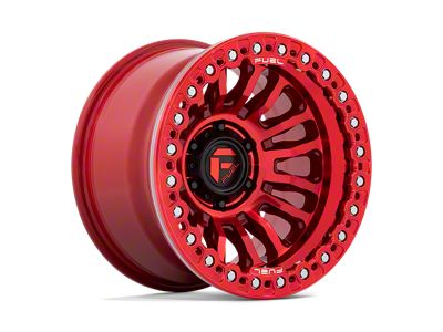 Fuel Wheels Rincon Beadlock Candy Red 8-Lug Wheel; 17x9; -38mm Offset (03-09 RAM 2500)