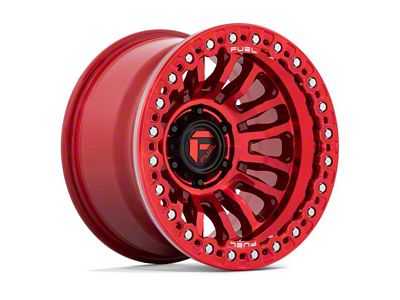 Fuel Wheels Rincon Beadlock Candy Red 8-Lug Wheel; 20x10; -48mm Offset (03-09 RAM 2500)