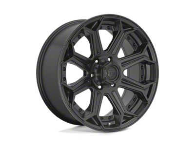 Fuel Wheels Siege Matte Black 8-Lug Wheel; 20x9; 20mm Offset (03-09 RAM 2500)
