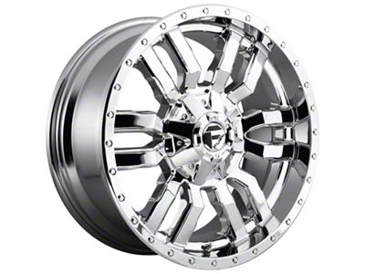 Fuel Wheels Sledge Chrome 8-Lug Wheel; 20x9; 1mm Offset (03-09 RAM 2500)