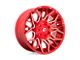 Fuel Wheels Twitch Candy Red Milled 8-Lug Wheel; 20x9; 1mm Offset (03-09 RAM 2500)
